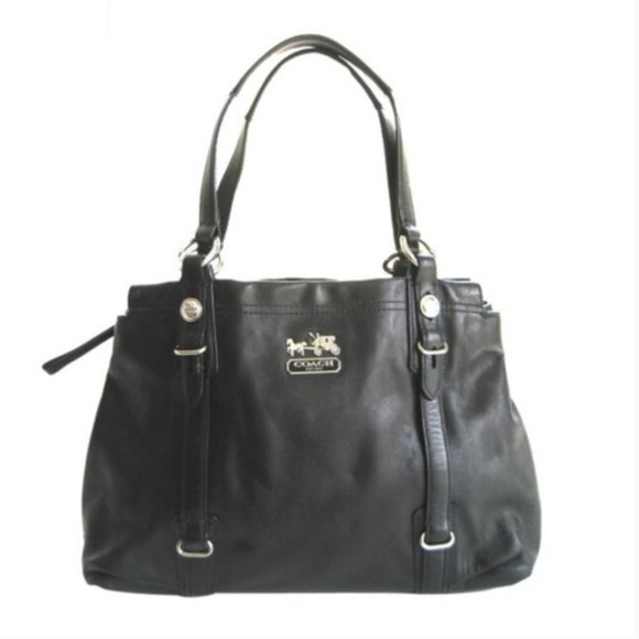 Coach Mia Signature Leather Carryall Handbag 15409 - Picture 8 of 8